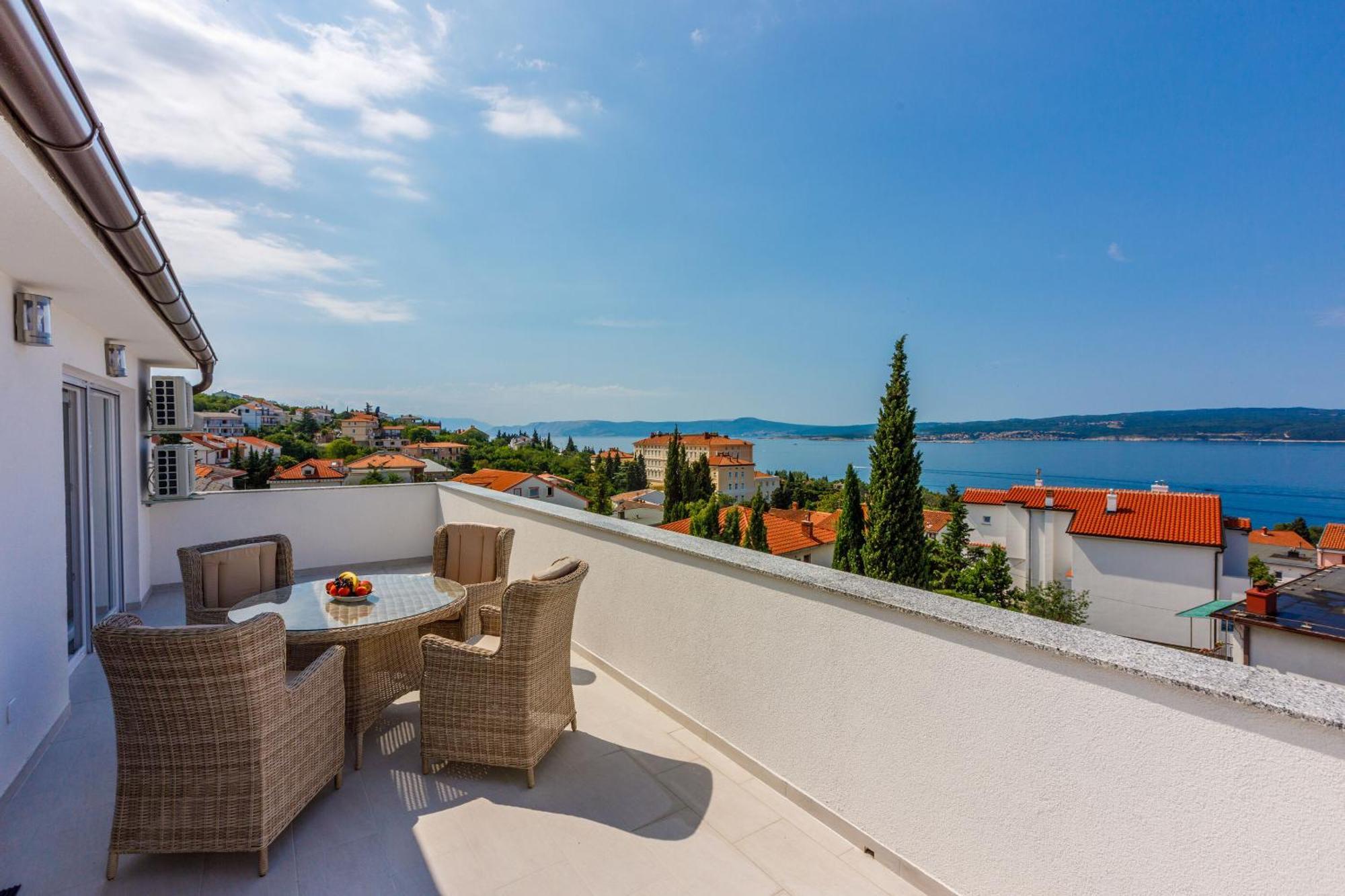 Apartments Cvetkovic Crikvenica Kültér fotó